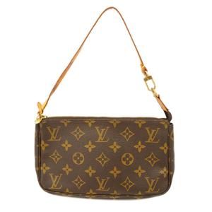 Louis Vuitton Pouch Monogram Pochette Accessoire M51980 Brown Ladies